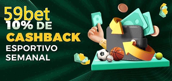 10% de bônus de cashback na 59bet